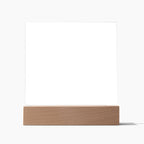 TO MY DAUGHTER VIKING SQUARE ACRYLIC PLAQUE
